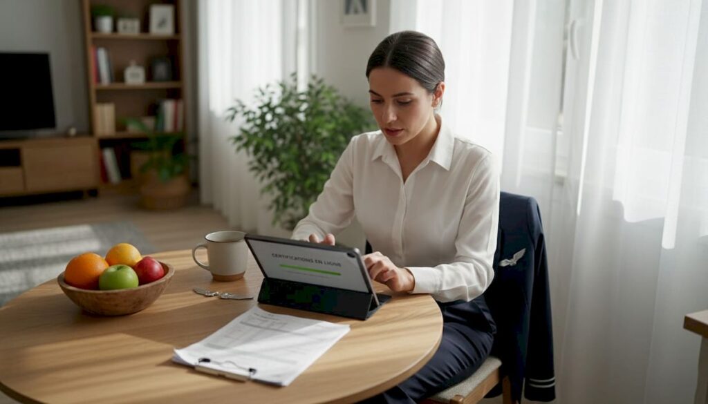 Mise à jour des dossiers de certification par le personnel navigant